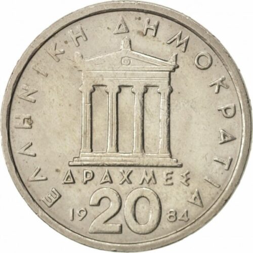 Гърция 20 драхми, 1986