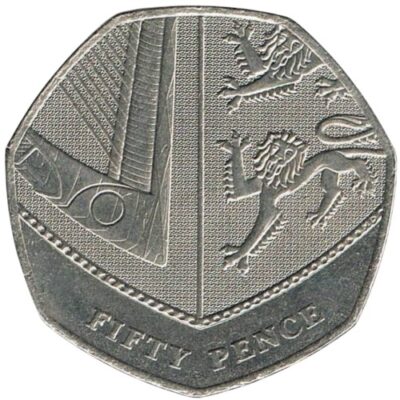 50 пенса, емисия 2012 година