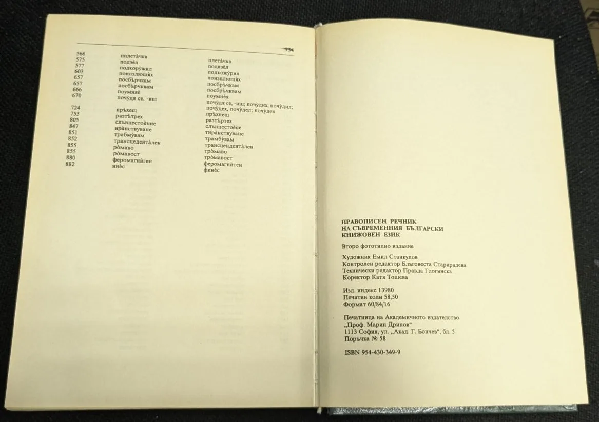 Правописен речник, 1995г - Image 3