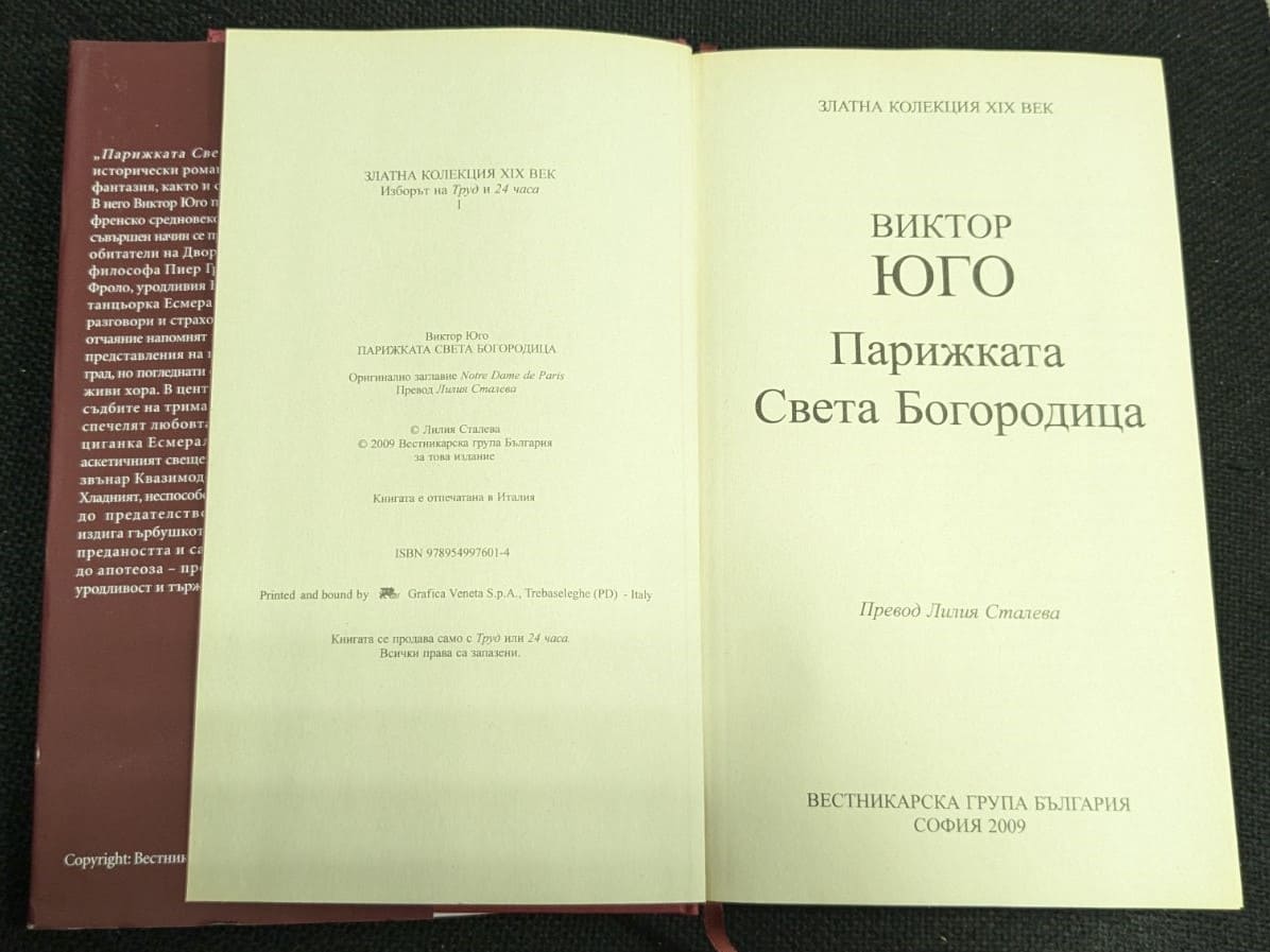 Парижката Света Богородица, Виктор Юго, 2009 г. - Image 2
