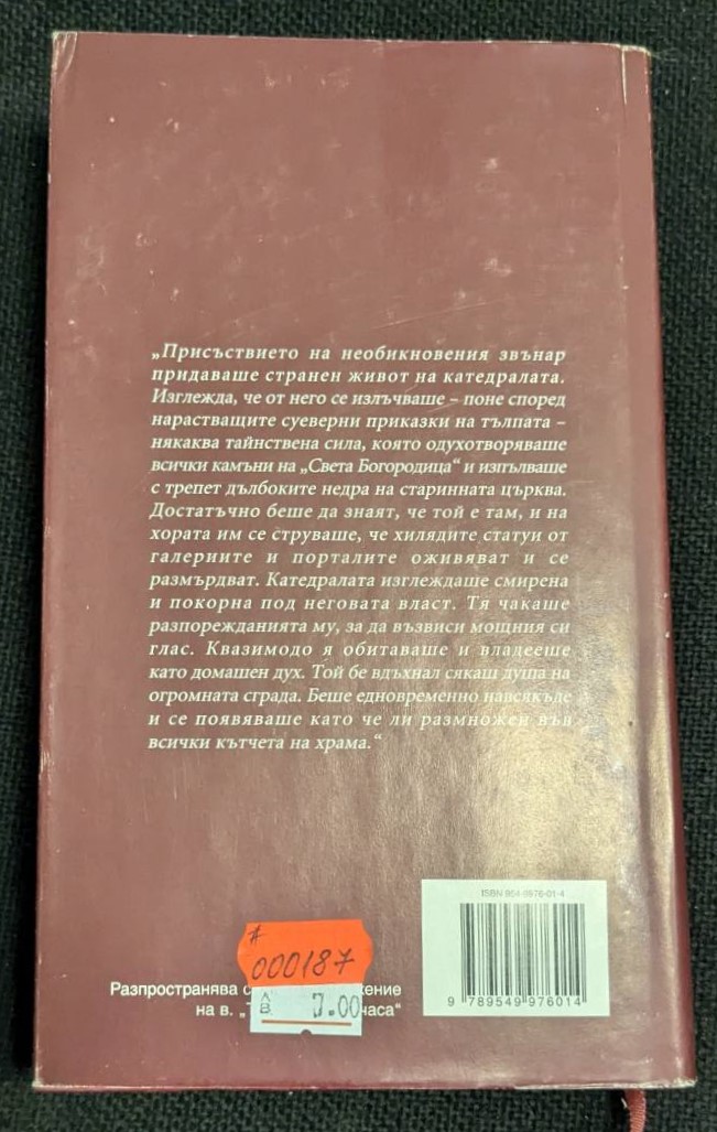 Парижката Света Богородица, Виктор Юго, 2009 г. - Image 4