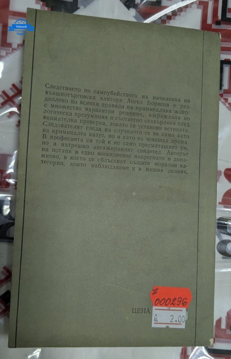 Корица на книгата "Двойна игра" от Александър Карасимеонов, трето издание (1987), социално-психологически роман с тираж 80 137 екз.1