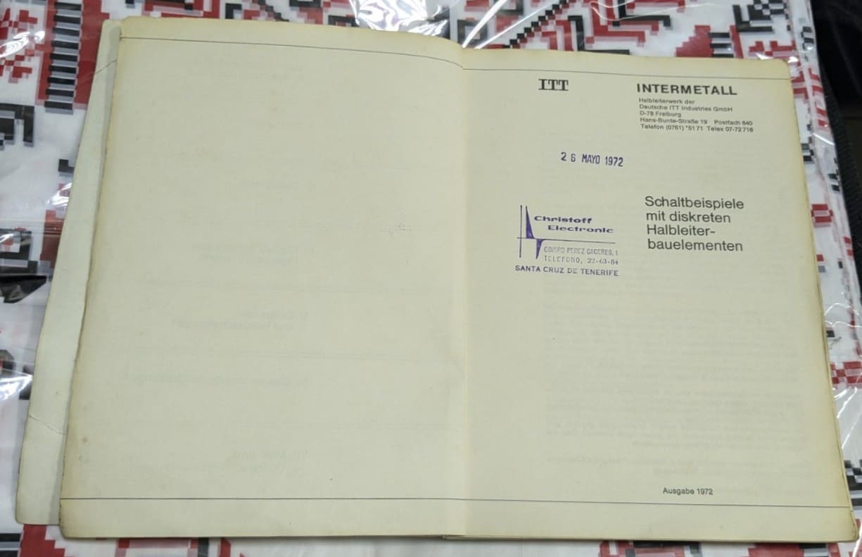 Немска техническа книга за полупроводници от ITT - Image 2