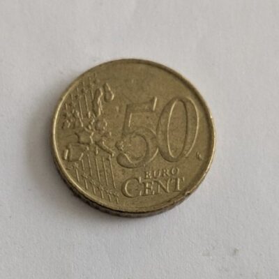🪙 Белгия – 50 евроцента (1999)