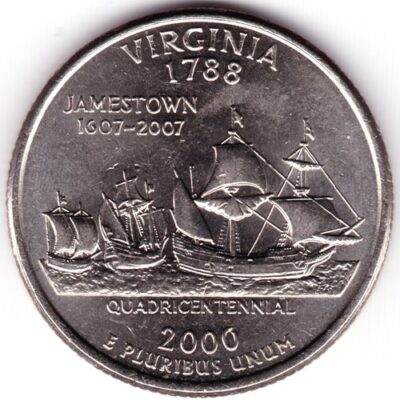 САЩ 1/4 долар (Quarter) 2000