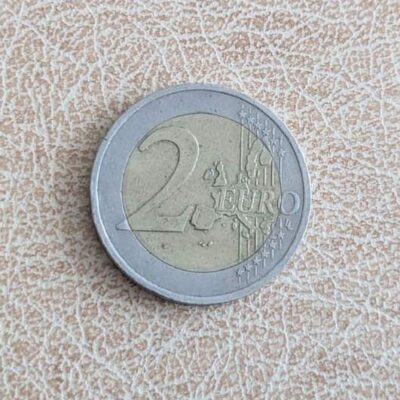 Австрия 2 евро 2002 с портрет на Берта фон Зутнер