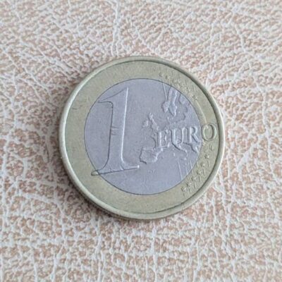 Обща европейска страна на монета Испания 1 евро 2011