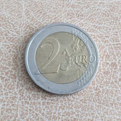 Обща страна на монета Гърция 2 евро 2003 година