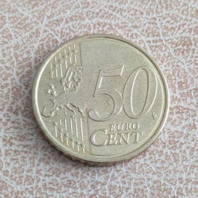 Обща европейска страна на монета Франция 50 евроцента 2020