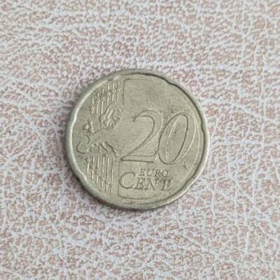 Германия 20 евроцента 2012 Бранденбургската врата