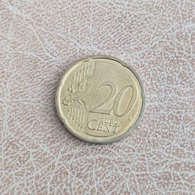Словения 20 евроцента 2021 липицански коне LIPICANEC